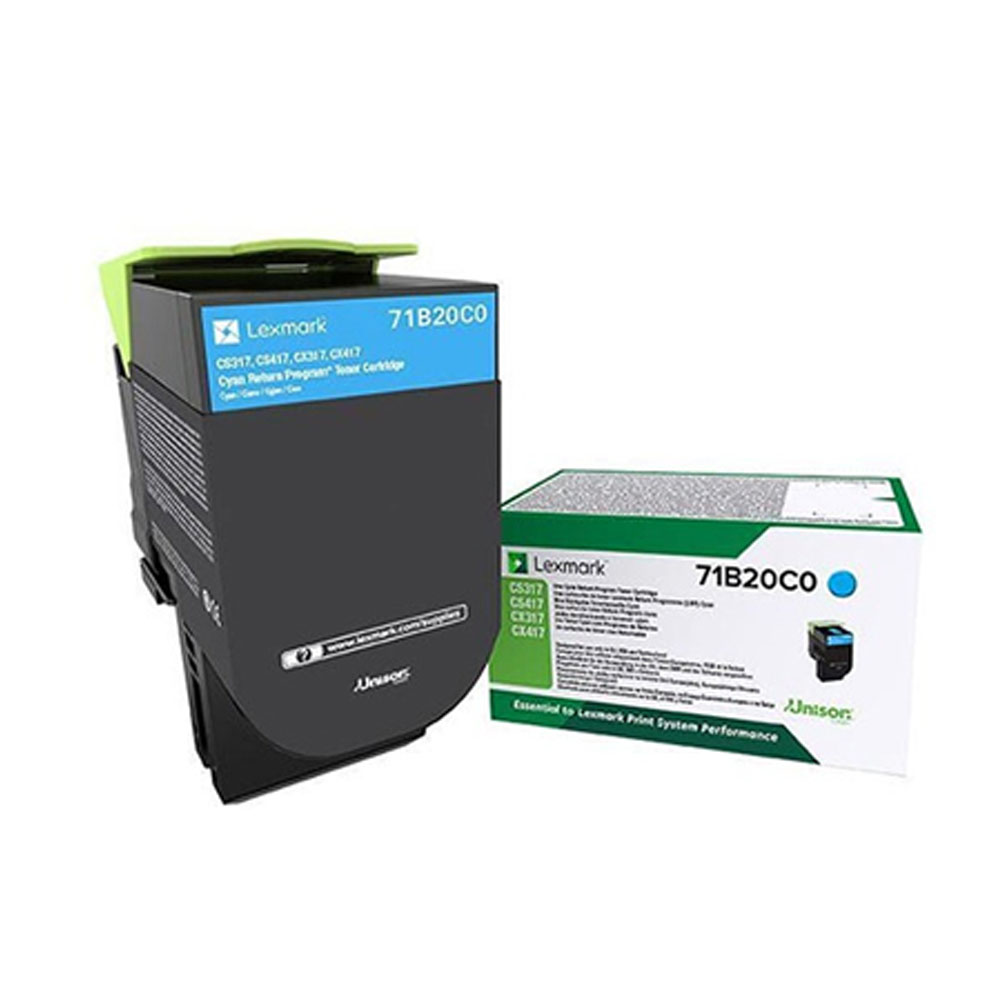 LEXMARK CS/CX X17 STD YIELD CYAN TONER