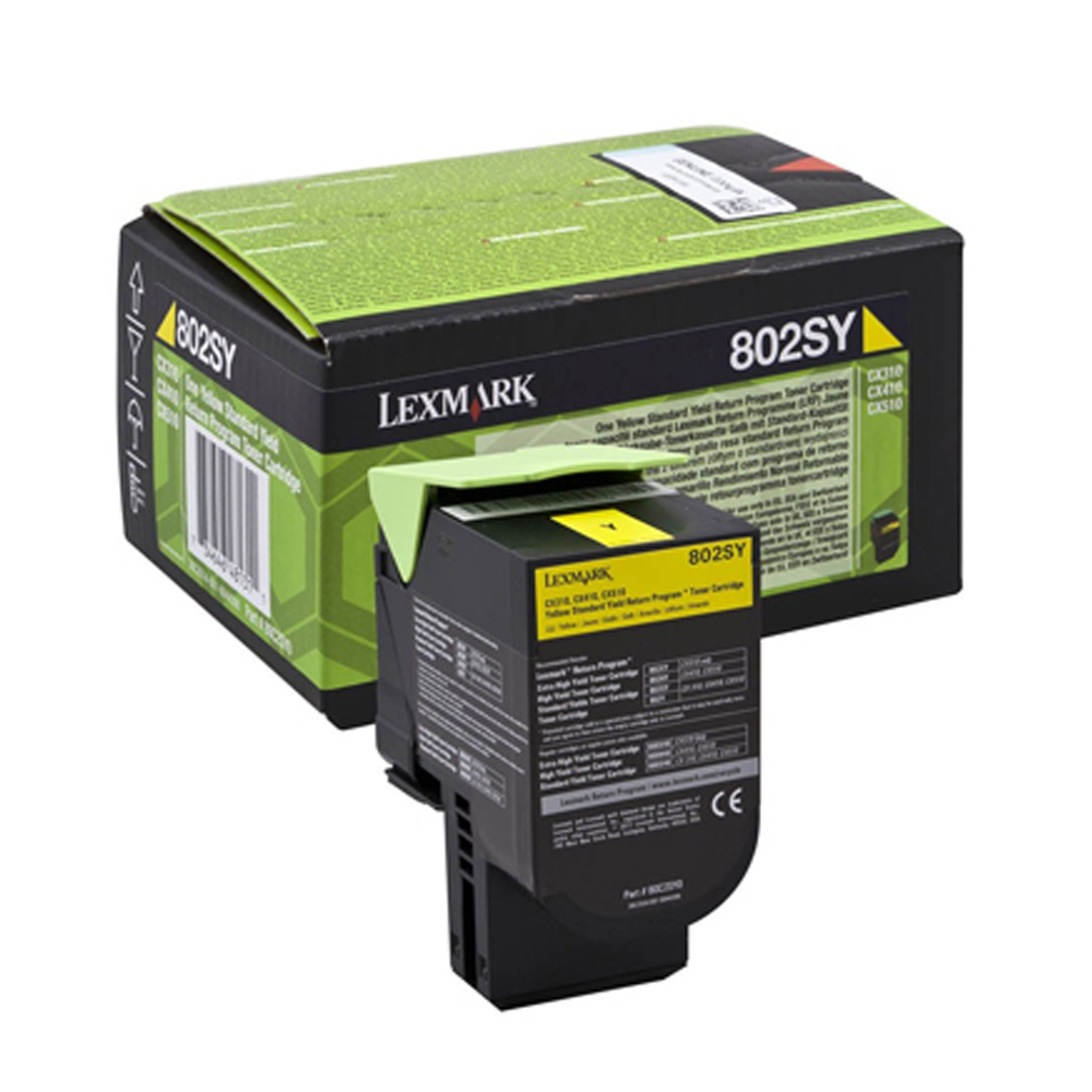 LEXMARK CX_SERIES HIGH YLD YELLOW TONER