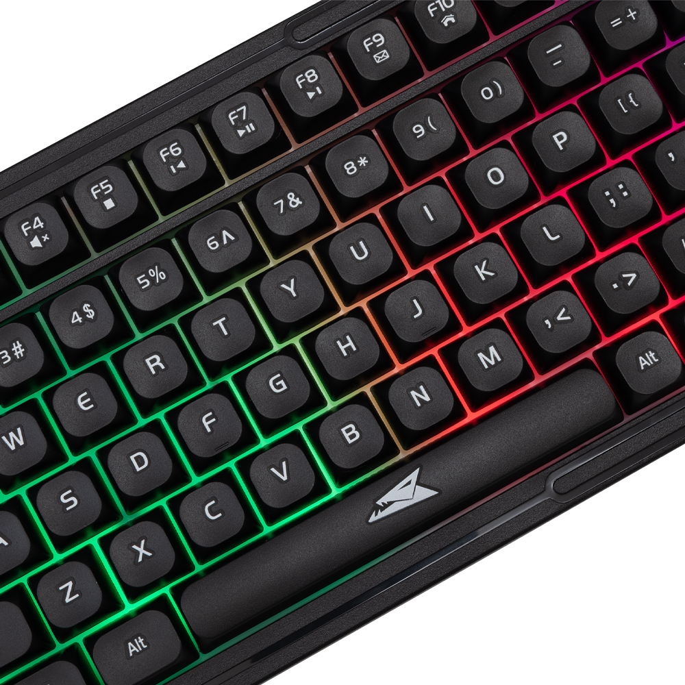 BARACUDA BGC-011 ORCA KEYBOARD + MOUSE GAMING SET BLACK