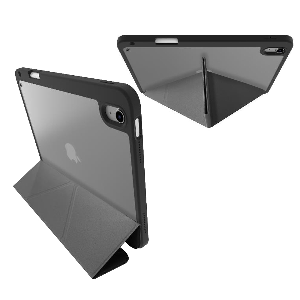 CELLY BOOKMAG TRANSPARENT BACK COVER, SHOCKPROOF, FOR APPLE IPAD 11