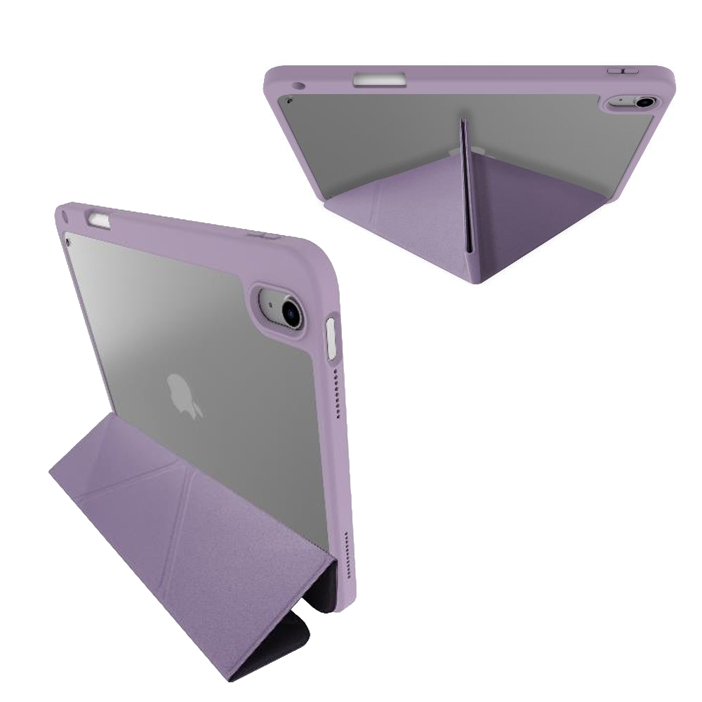 CELLY BOOKMAG TRANSPARENT BACK COVER, SHOCKPROOF, FOR APPLE IPAD 11