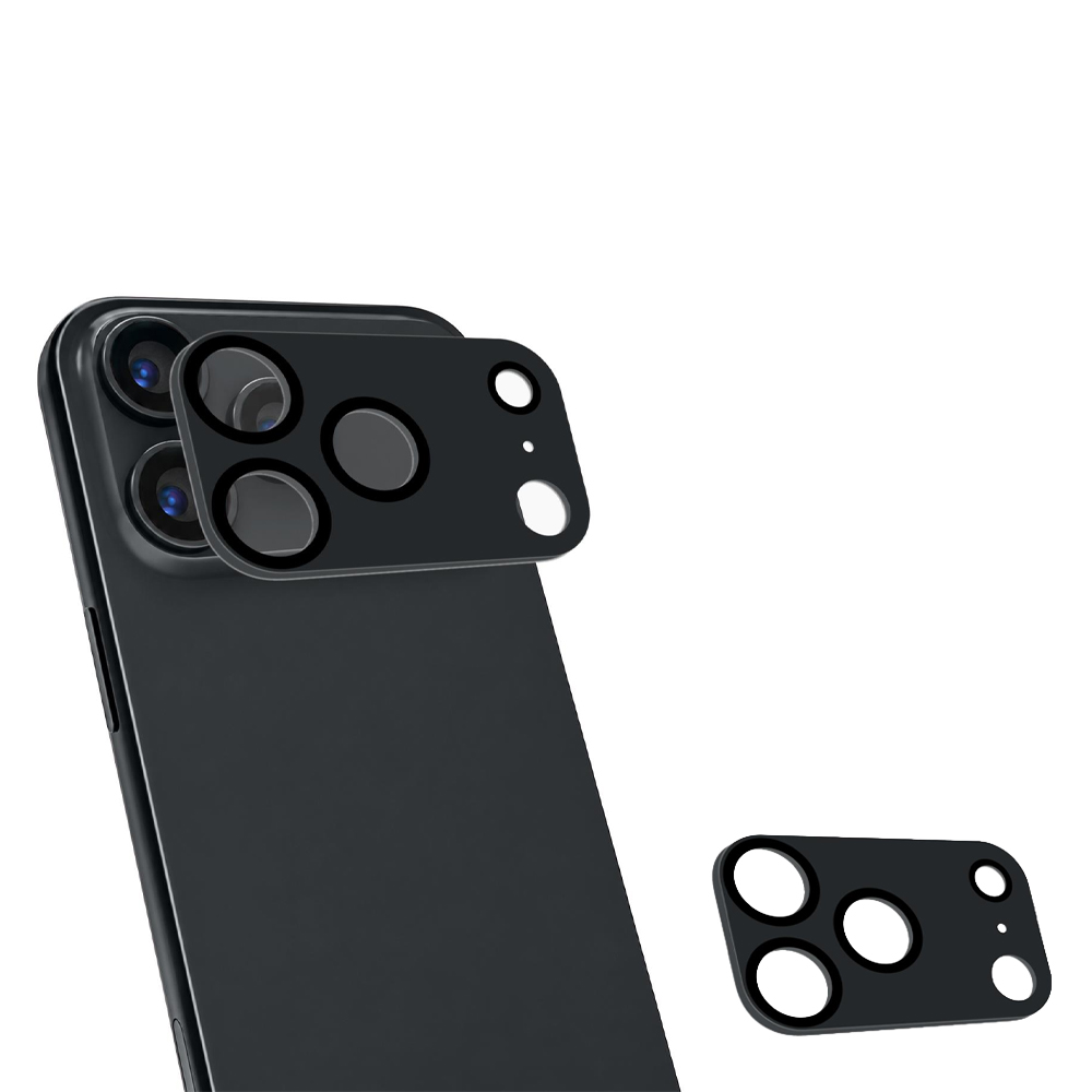 CELLY DOUBLE COATED GLASS CAMERA LENS PROTECTOR IPHONE 18 PRO MAX DARK GREY