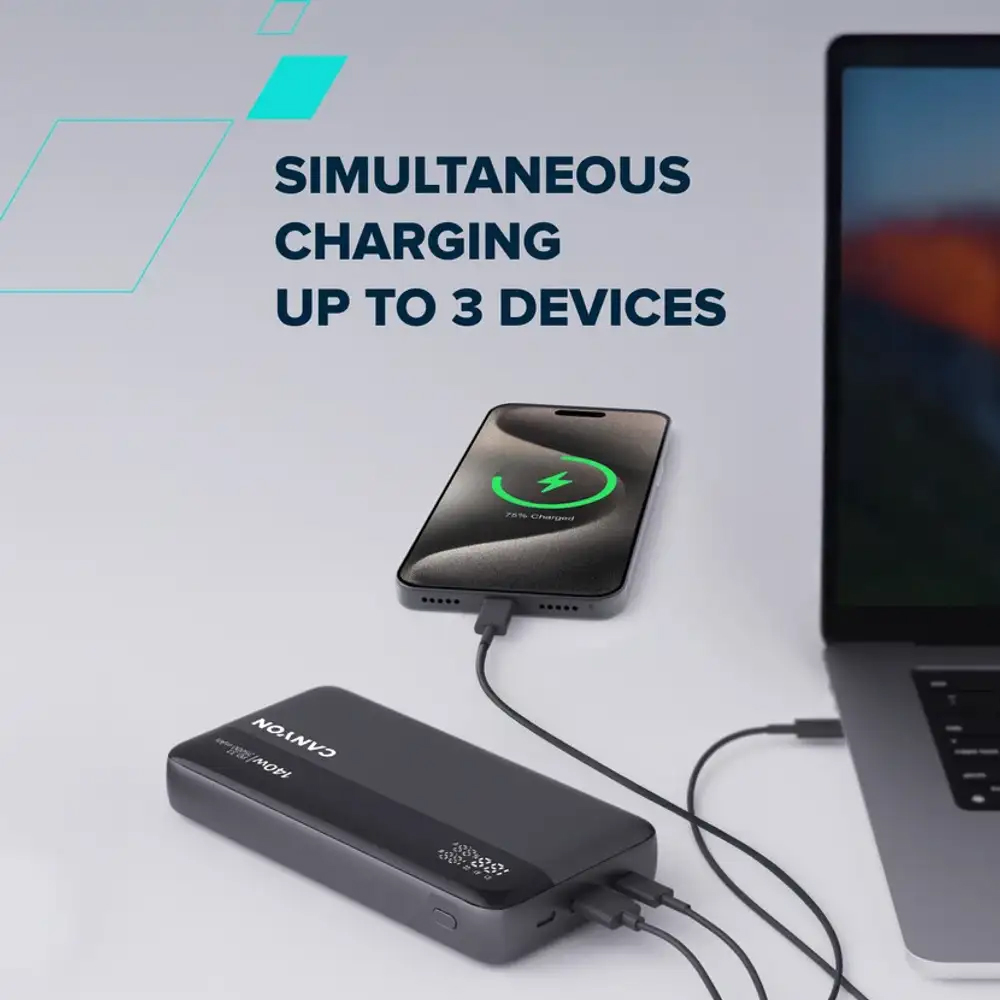 CANYON ONPOWER 240 25,000 MAH 140W PD3.1 POWERBANK