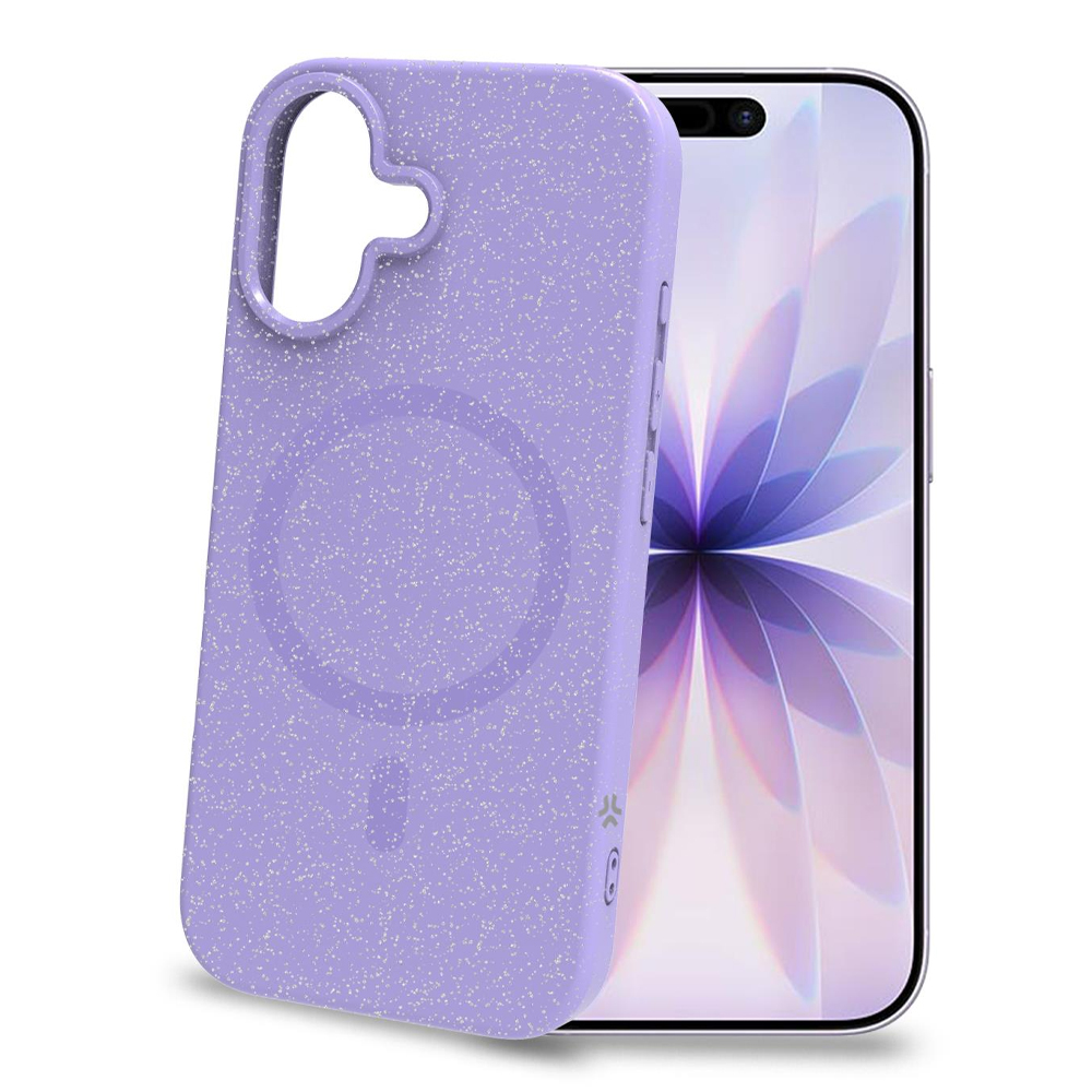 CELLY MAGSAFE GLITTER CASE IPHONE 17 VIOLET