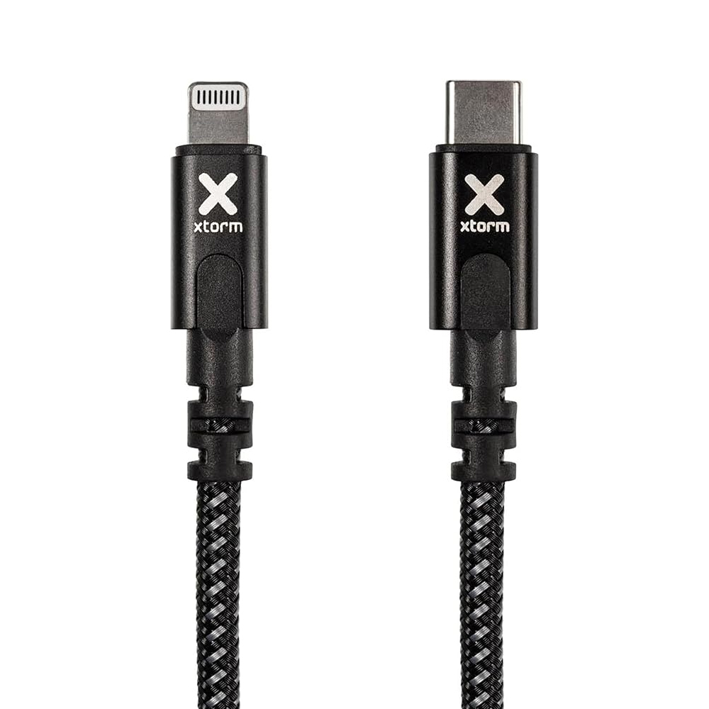 XTORM ORIGINAL USB-C-LIGHTNING CABLE (3M) BLACK