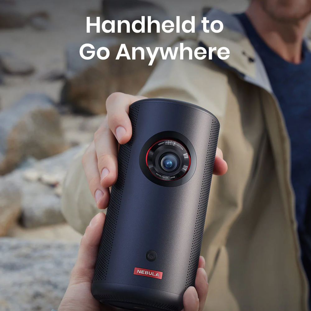 ANKER SOUNDCORE NEBULA CAPSULE 3 LASER MINI PROJECTOR