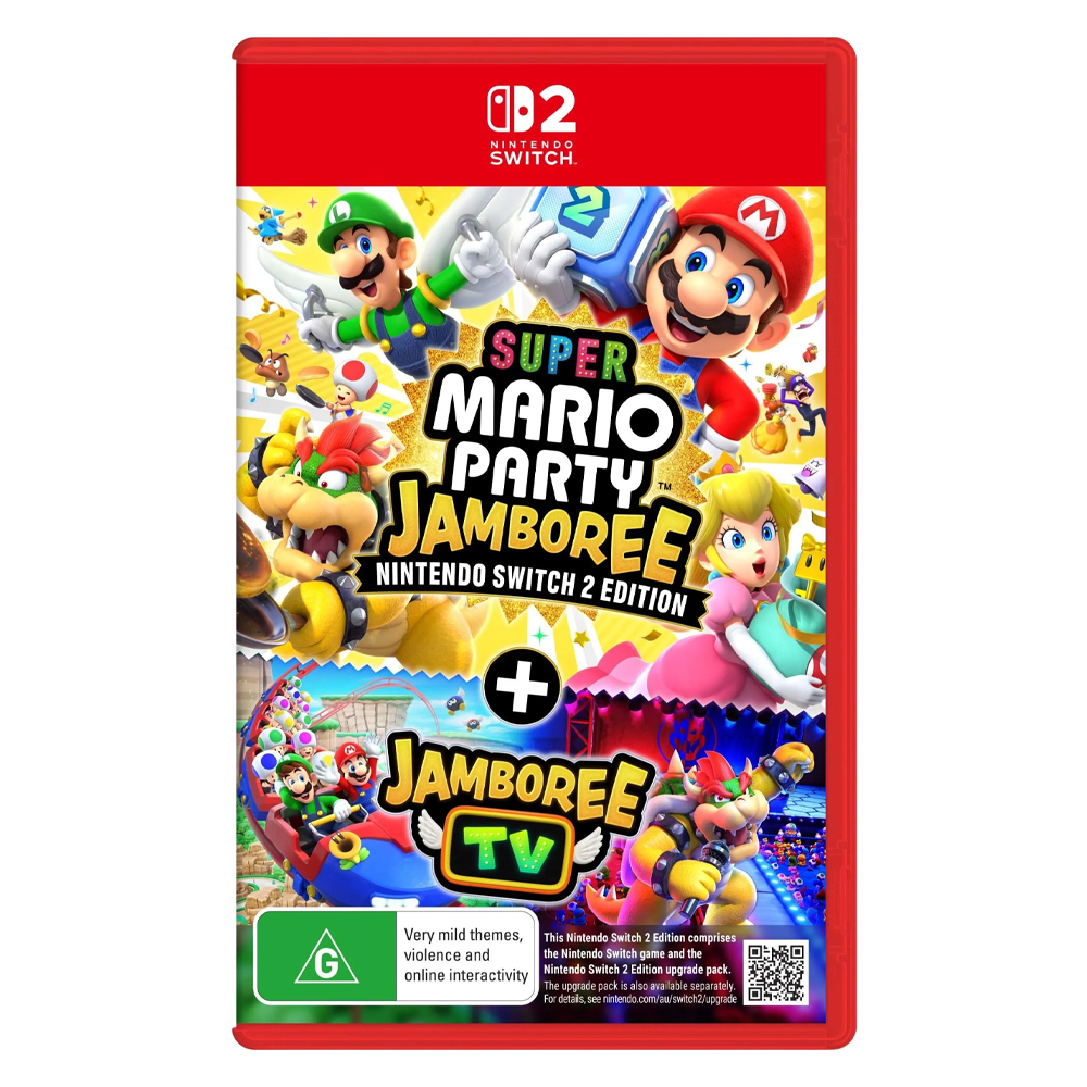 SUPER MARIO PARTY JAMBOREE + JAMBOREE TV - NINTENDO SWITCH 2 GAME