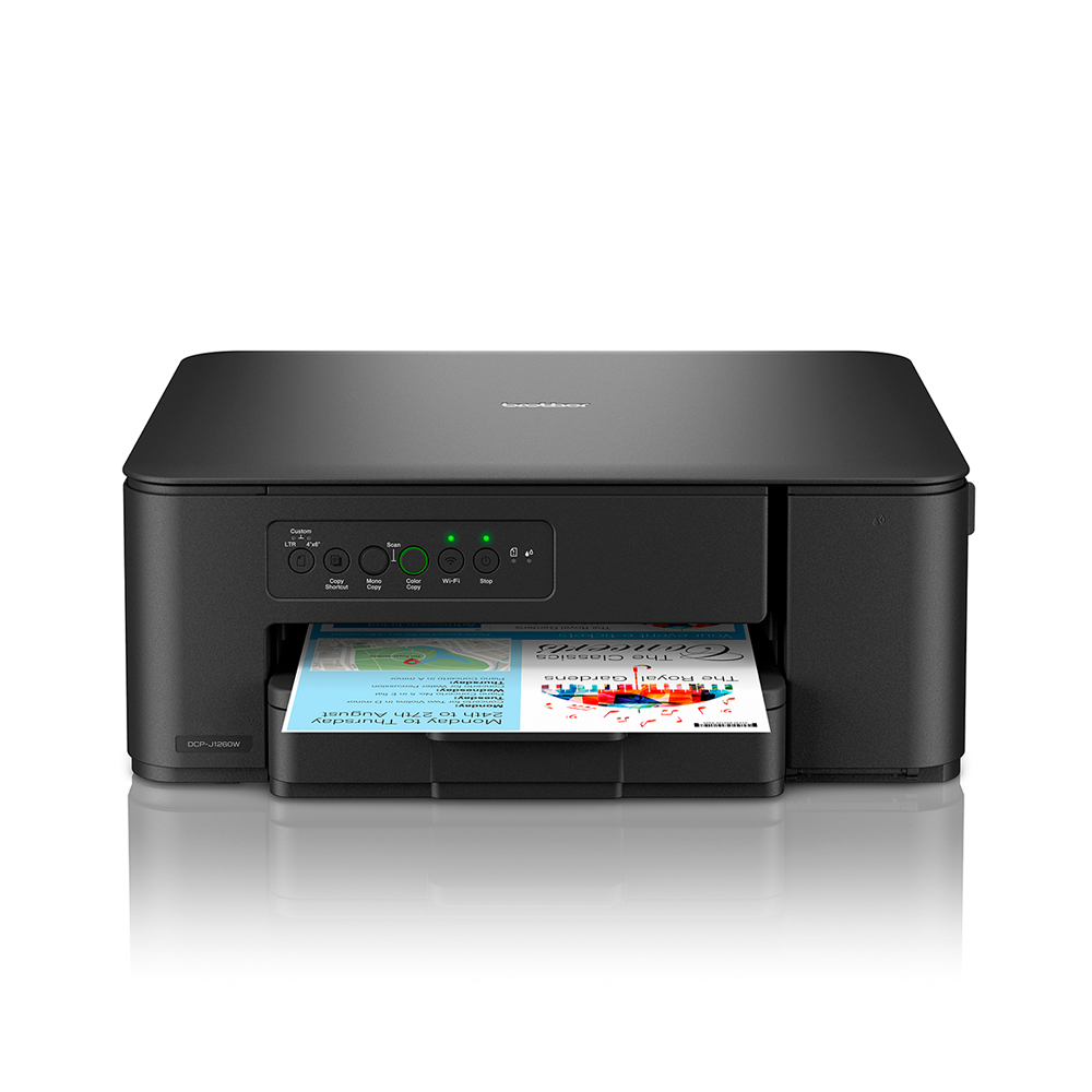 BROTHER 3-in-1 Compact Wireless Inkjet Printer DCP-J1260W.
