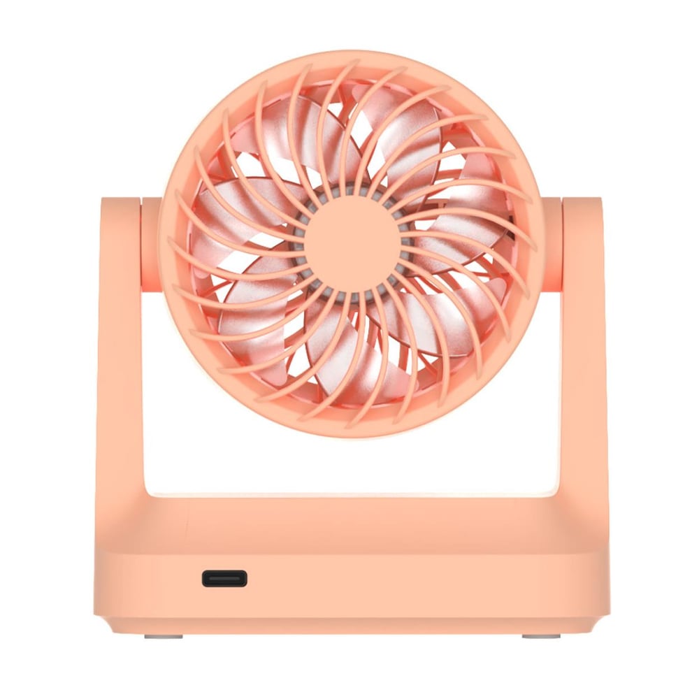 MUITOMAS USB DESK FAN PEACH FUZZ