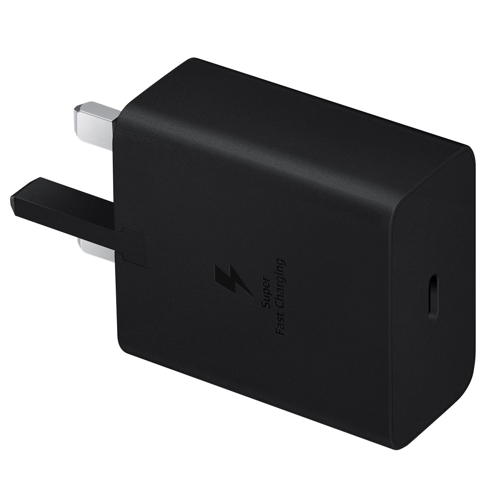 SAMSUNG SUPER FAST CHARGER 45W USB-C + CABLE BLACK