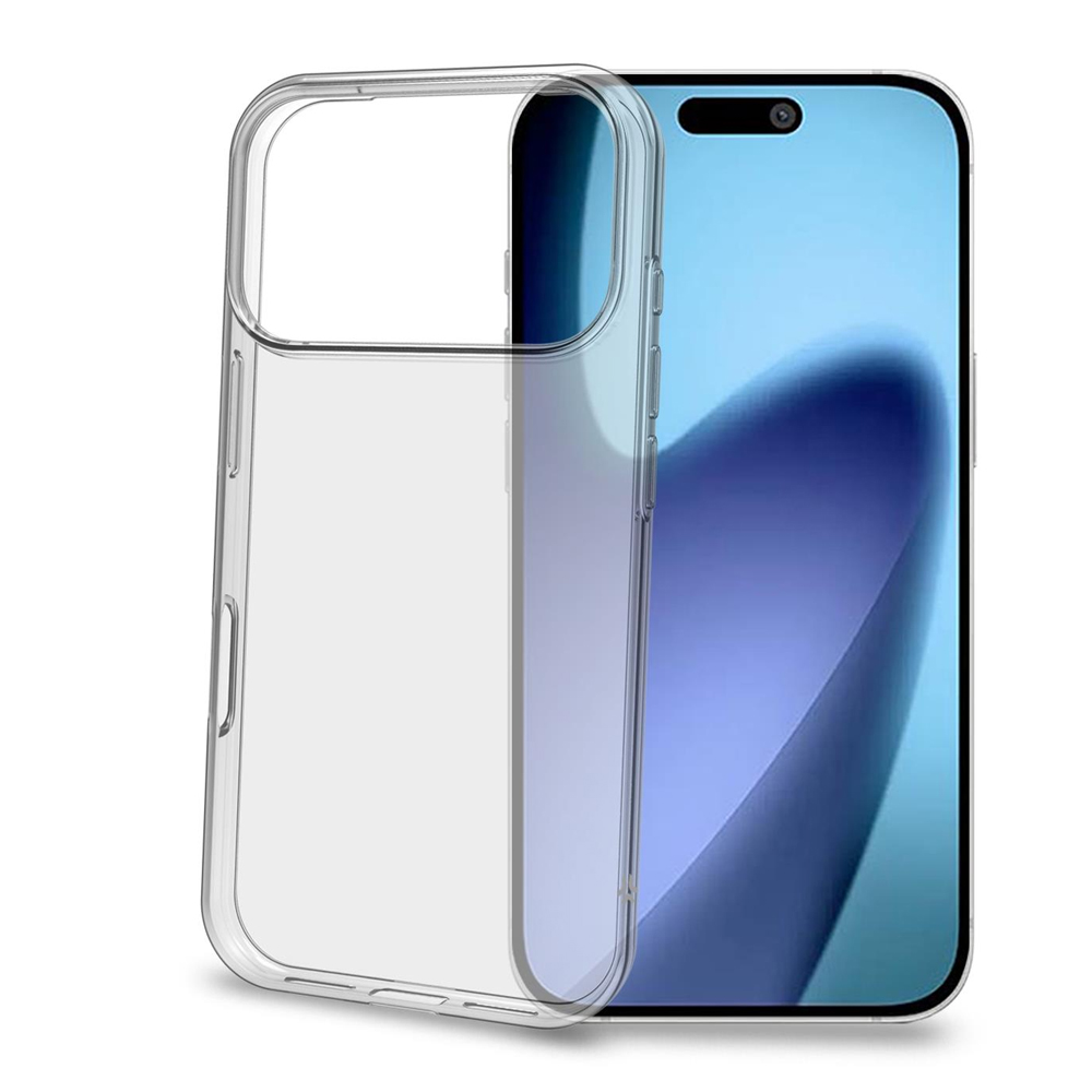 CELLY TPU TRANSPARENT SOFT CASE IPHONE 17 PRO