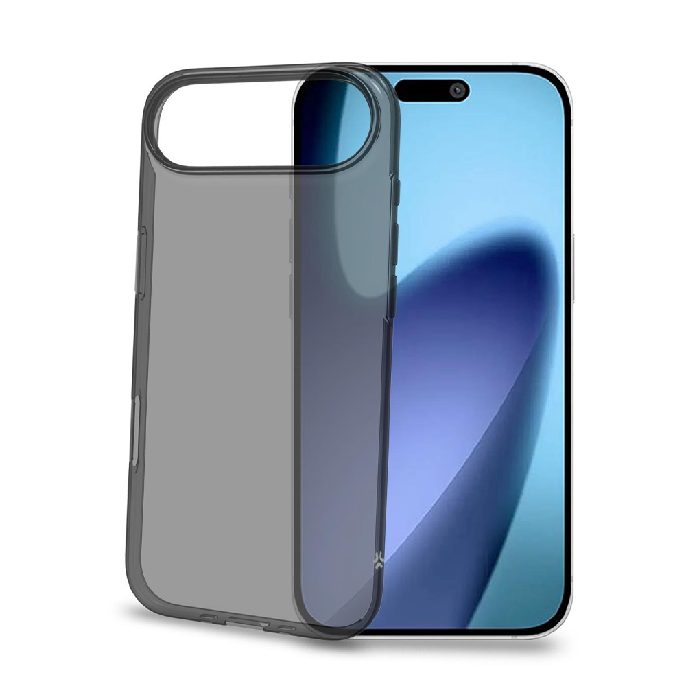 CELLY TPU TRANSPARENT BLACK SOFT CASE IPHONE 17 AIR