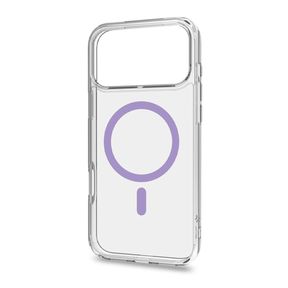 CELLY MAGSAFE TPU TRANSPARENT SOFT CASE PURPLE IPHONE 17 PRO MAX