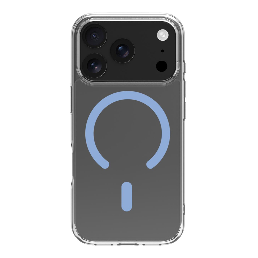 CELLY MAGSAFE TPU TRANSPARENT SOFT CASE LIGHT BLUE IPHONE 17 / 18 PRO