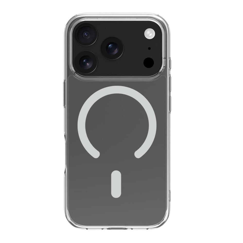CELLY MAGSAFE TPU TRANSPARENT SOFT CASE SILVER IPHONE 17 / 18 PRO MAX