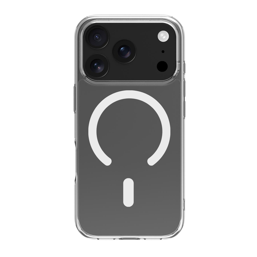 CELLY MAGSAFE TPU TRANSPARENT SOFT CASE WHITE IPHONE 17 / 18 PRO MAX