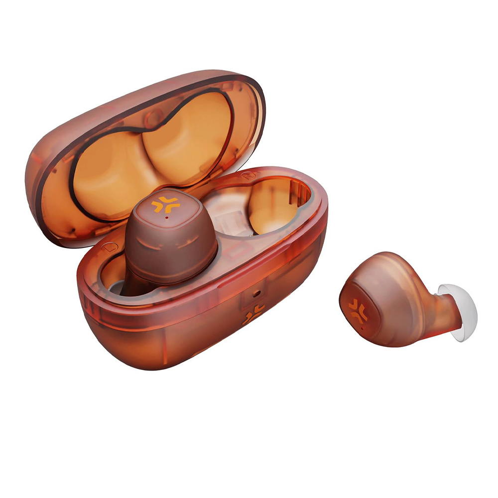 CELLY GLASSSOUND IN-EAR TRUE WIRELESS EARPHONES ORANGE