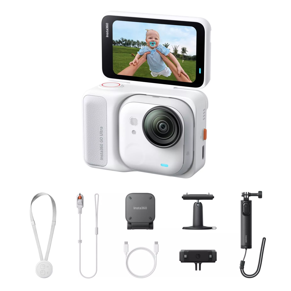 INSTA360 GO ULTRA CREATOR BUNDLE ARCTIC WHITE