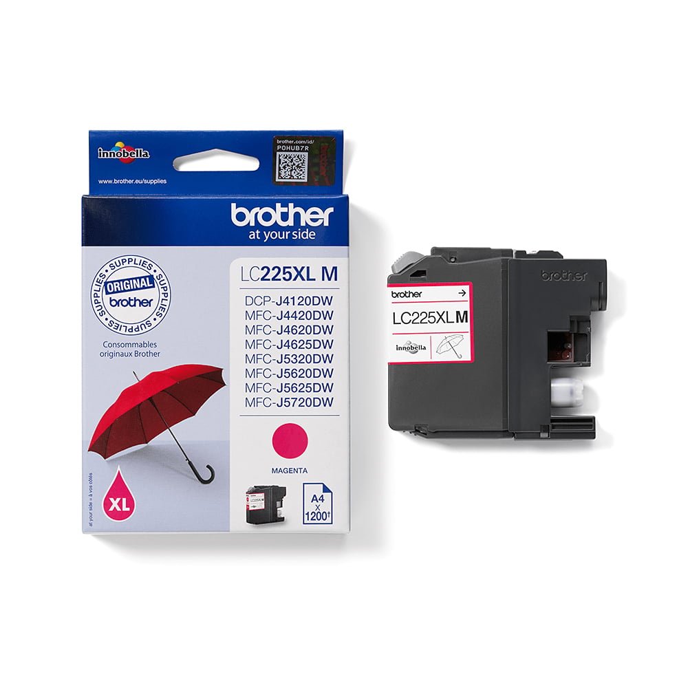 BROTHER INK CARTRIDGE MAGENTA - LC225XLM