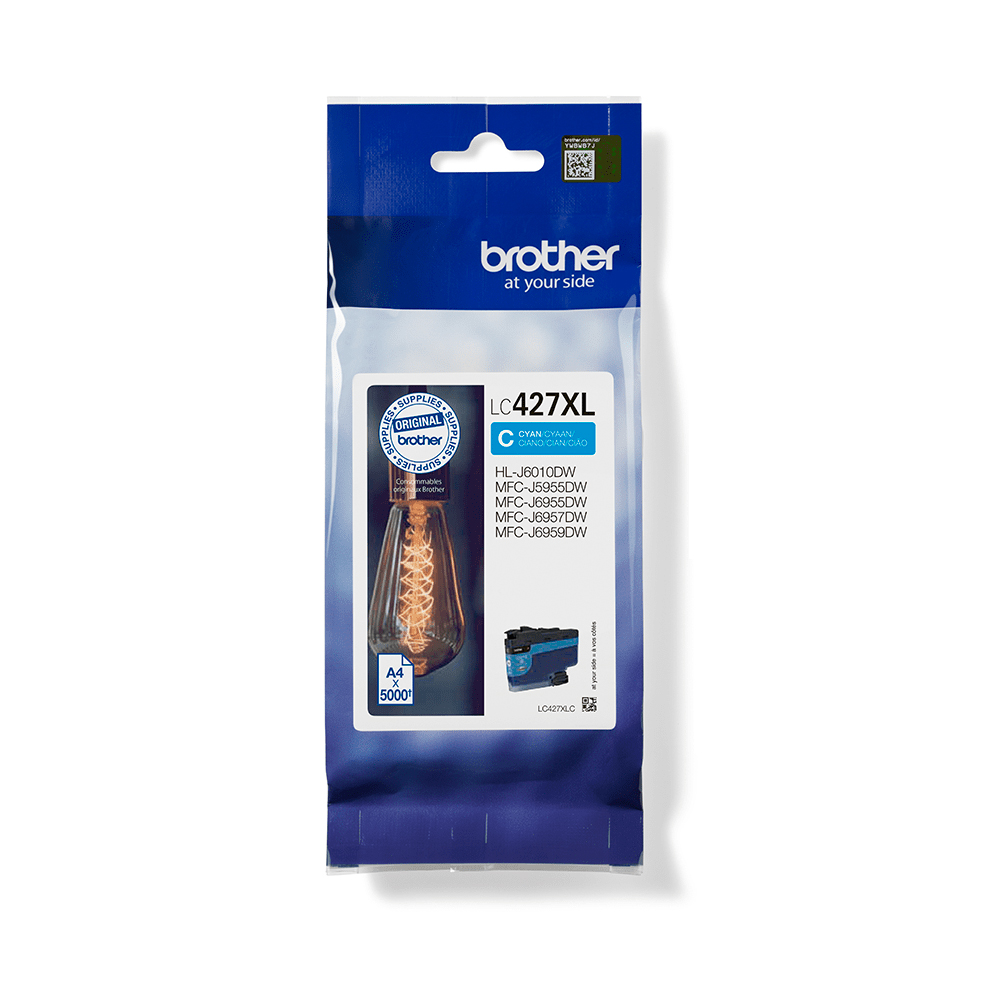 BROTHER HIGH YIELD INK CYAN FOR MFCJ6955/6957DW