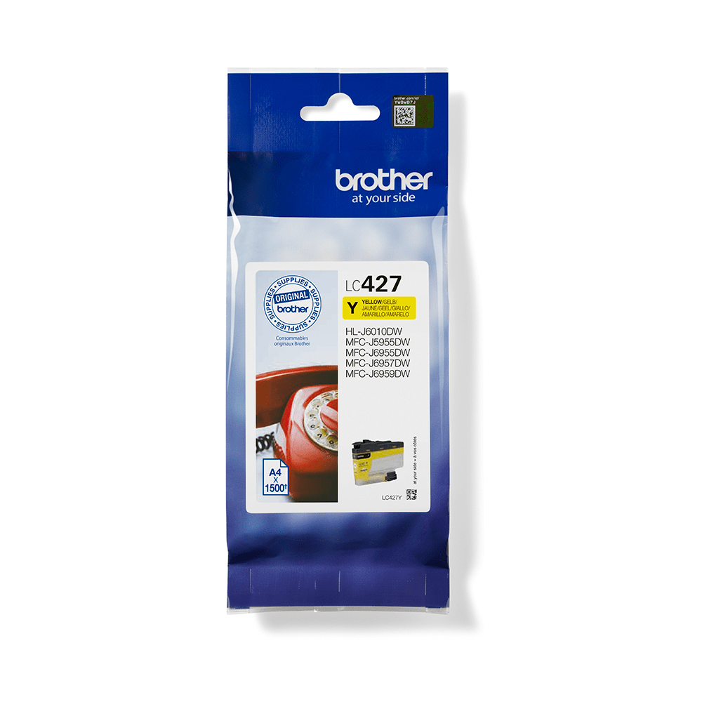 BROTHER STANDARD INK YELLOW FOR MFCJ6955/6957DW