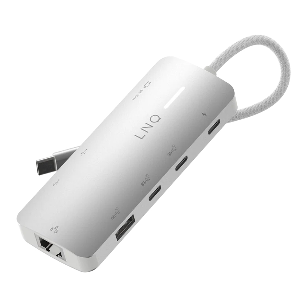 LINQ 8IN1 8K PRO USB-C MULTIPORT HUB 140W
