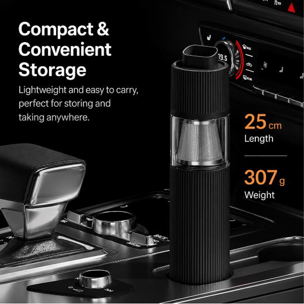 CELLY CORDLESS HANDHELD MINI VACUUM CLEANER USB-C + MULTI-FUNCTION BRUSH