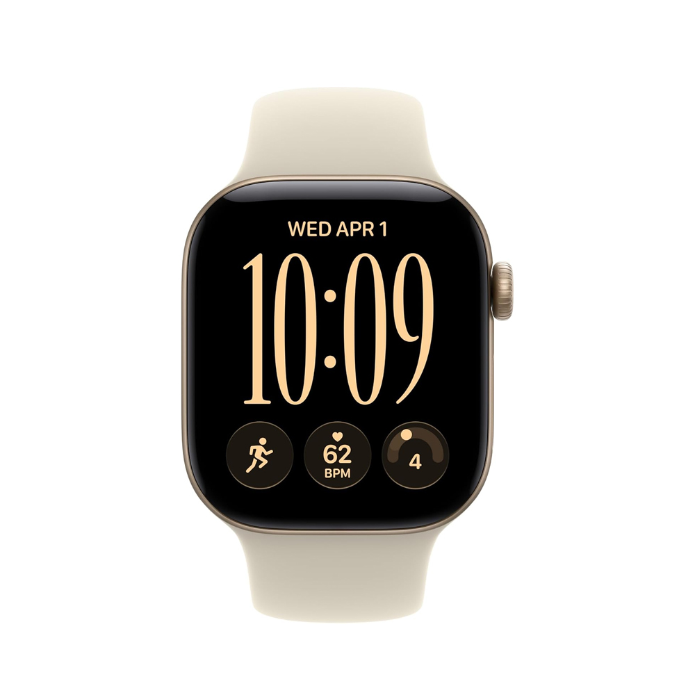 APPLE WATCH SERIES 12 GPS 42MM LIGHT GOLD ALUMINIUM CASE WITH SAND SPORT BAND S/M