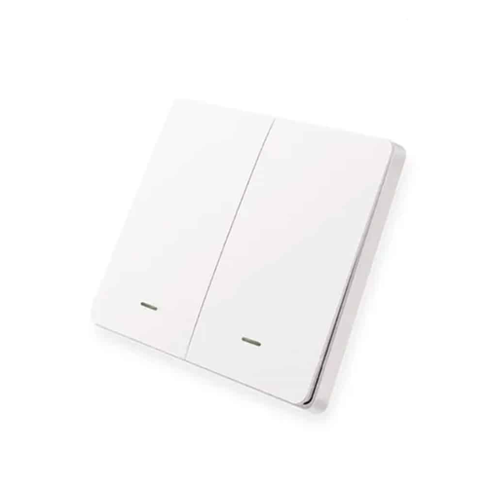 MYQ SMART WIFI PUSH BUTTON WALL SWITCH 2 GANG