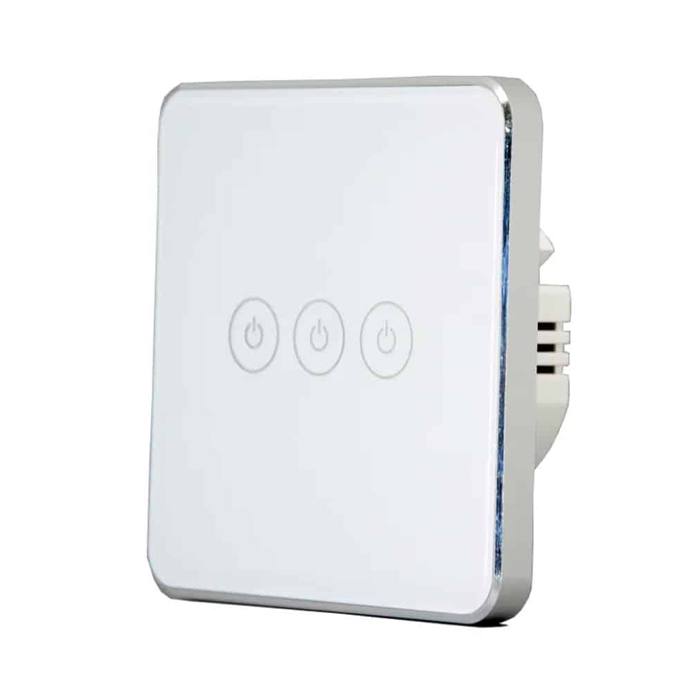 MYQ SMART WIFI TOUCH WALL SWITCH 3 GANG 