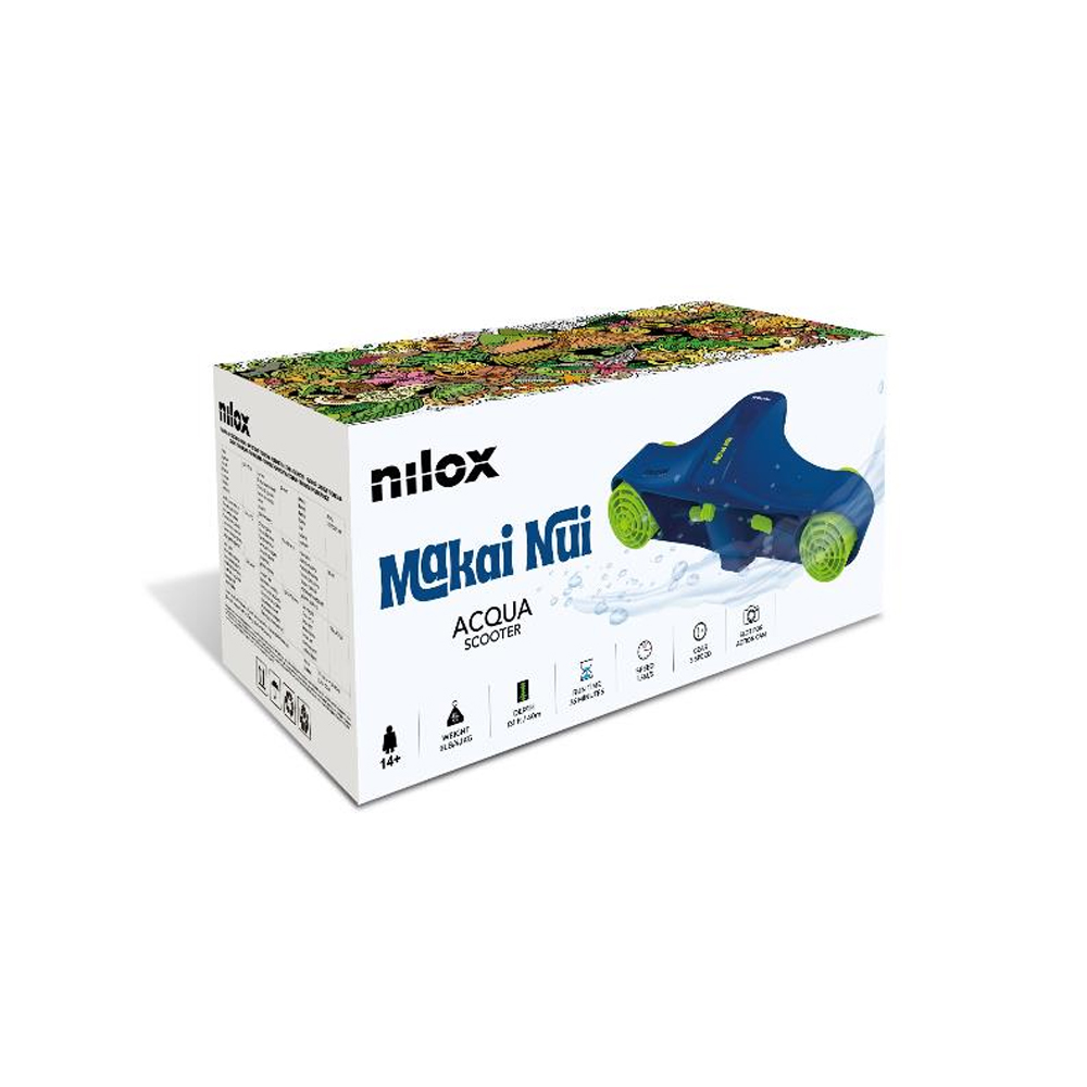 NILOX ACQUASCOOTER BLUE MAKAI NUI