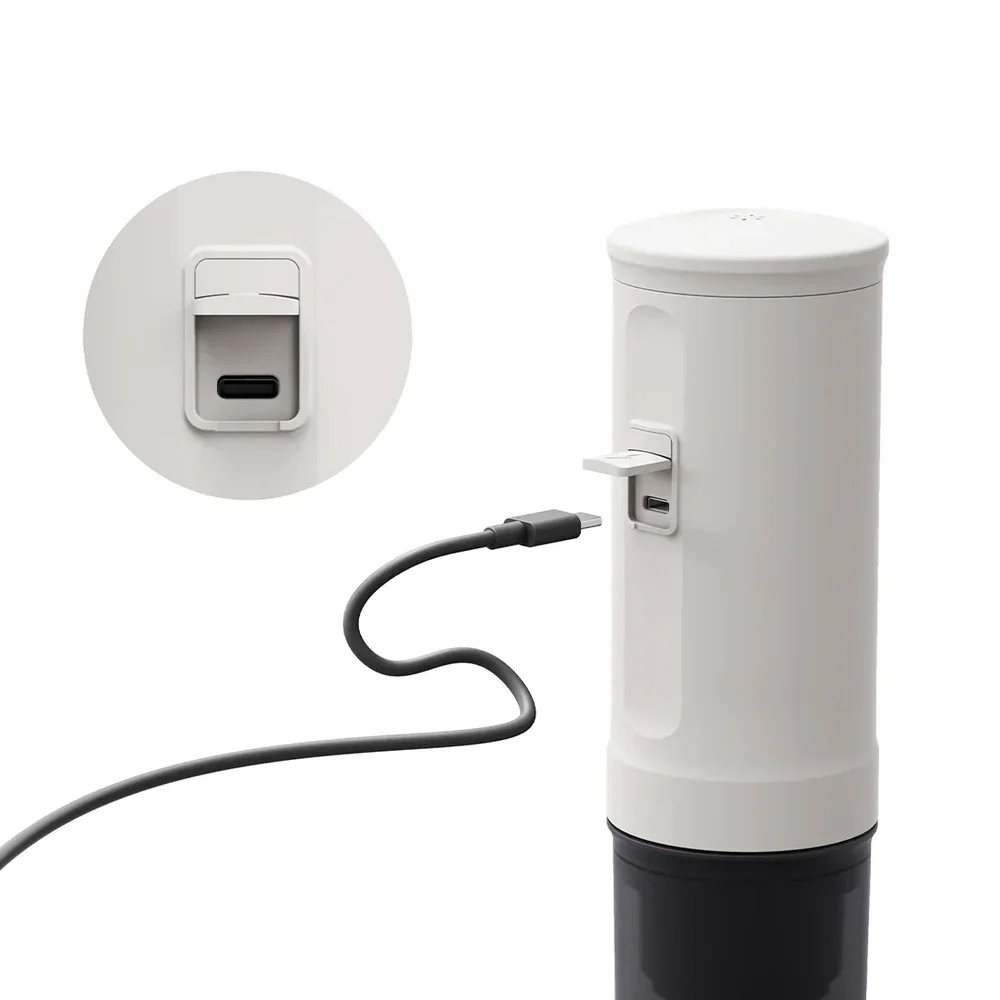 BUYDEEM NANO PORTABLE ESPRESSO COFFEE MACHINE PEARL WHITE