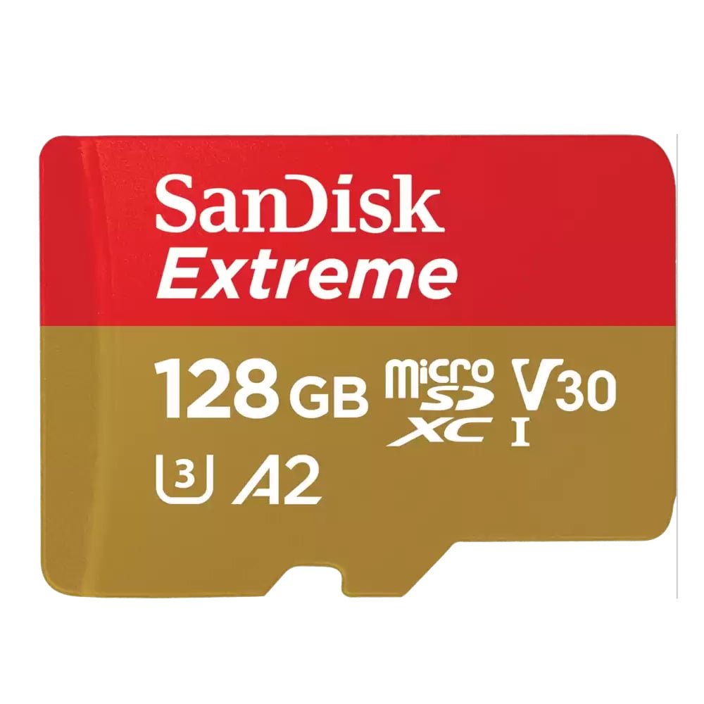 SANDISK EXTREME MICROSD UHS-I V30 - 128GB