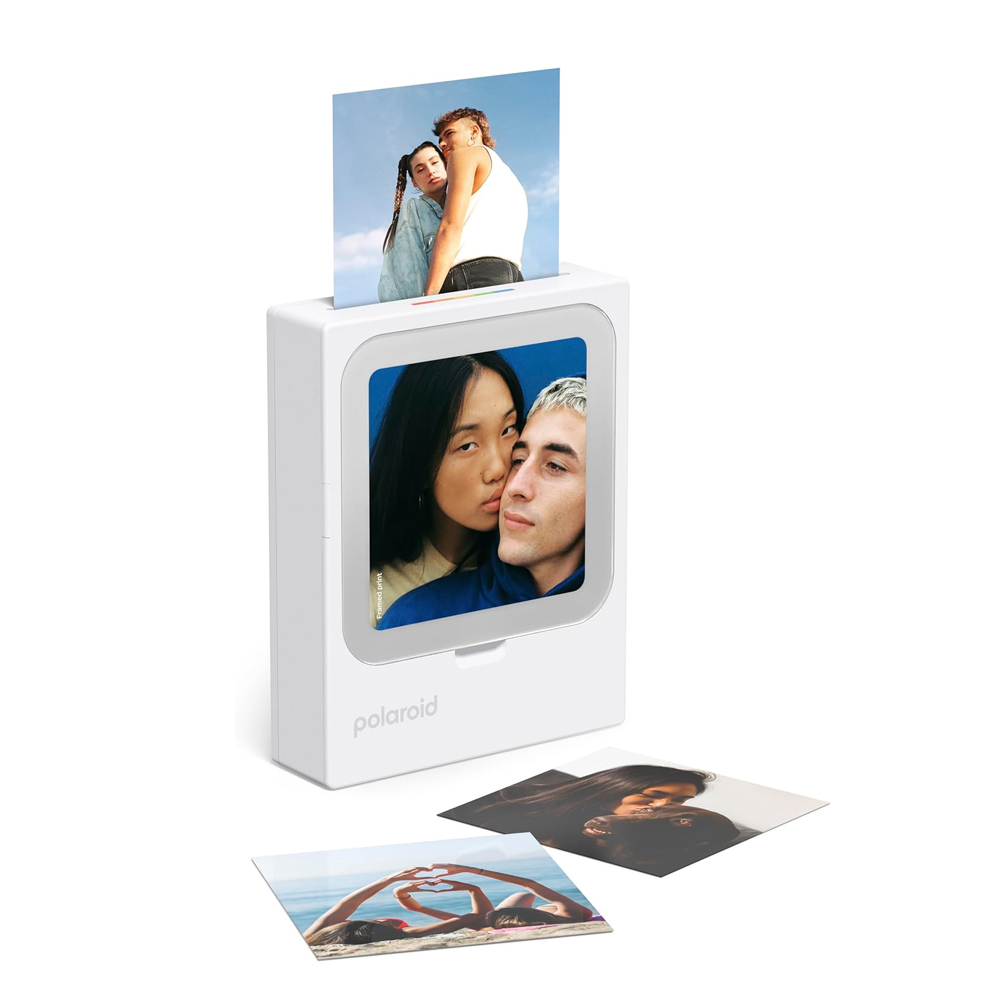 POLAROID HI-PRINT 3X3 POCKET PHOTO PRINTER (INCL. 10 PHOTO PAPER) WHITE