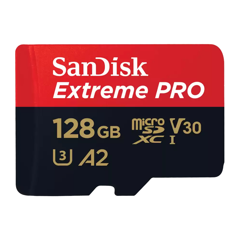SANDISK EXTREME PRO UHS-I MICROSD CARD - 128GB