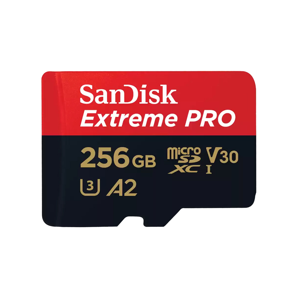 SANDISK EXTREME PRO UHS-I MICROSD CARD - 256GB