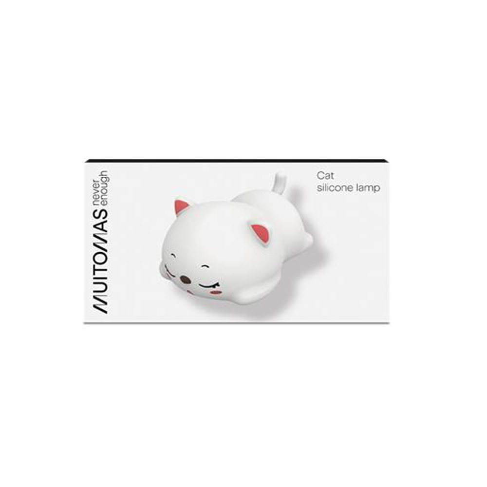 MUITOMAS SILICONE CAT KIDS LAMP USB-C