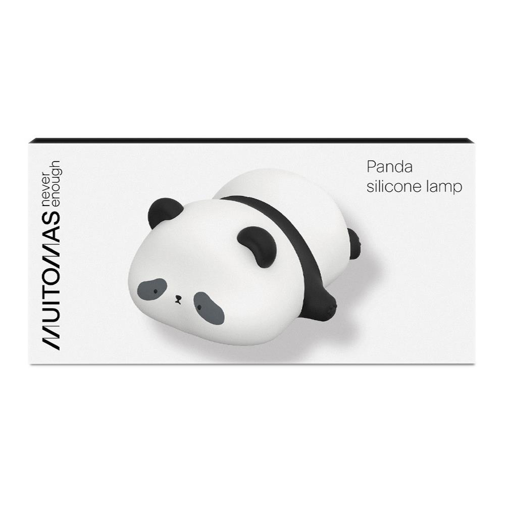 MUITOMAS SILICONE PANDA KIDS LAMP USB-C