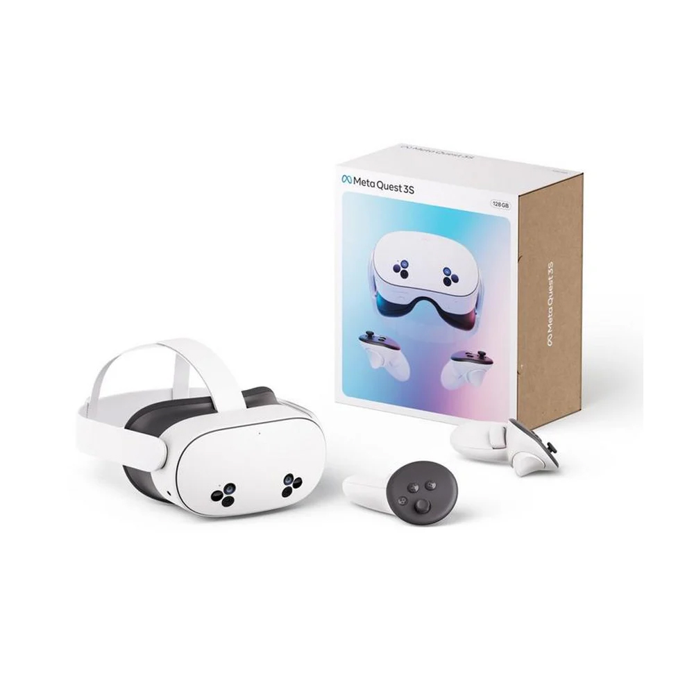 META QUEST 3S 128GB AIO VR HEADSET WHITE