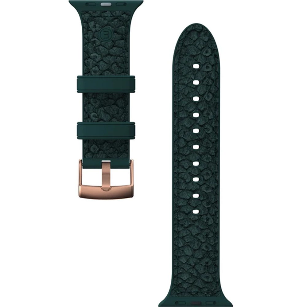 NJORD APPLE WATCH STRAP 40/41MM DARK GREEN 