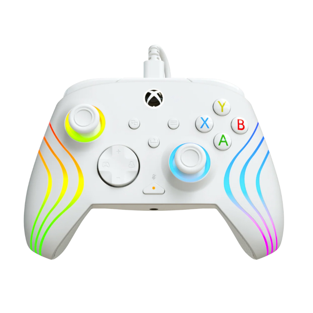 TURTLE BEACH AFTERGLOW WAVE - WIRED RGB CONTROLLER | XBOX | PC - WHITE