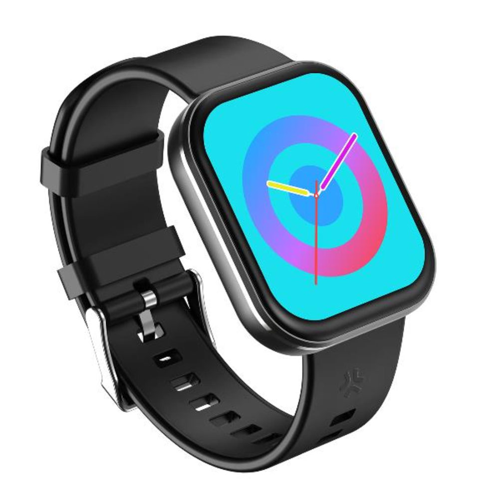 CELLY TRAINERMATE 3 BLACK SMARTWATCH (FABRIC+SILICONE BANDS)