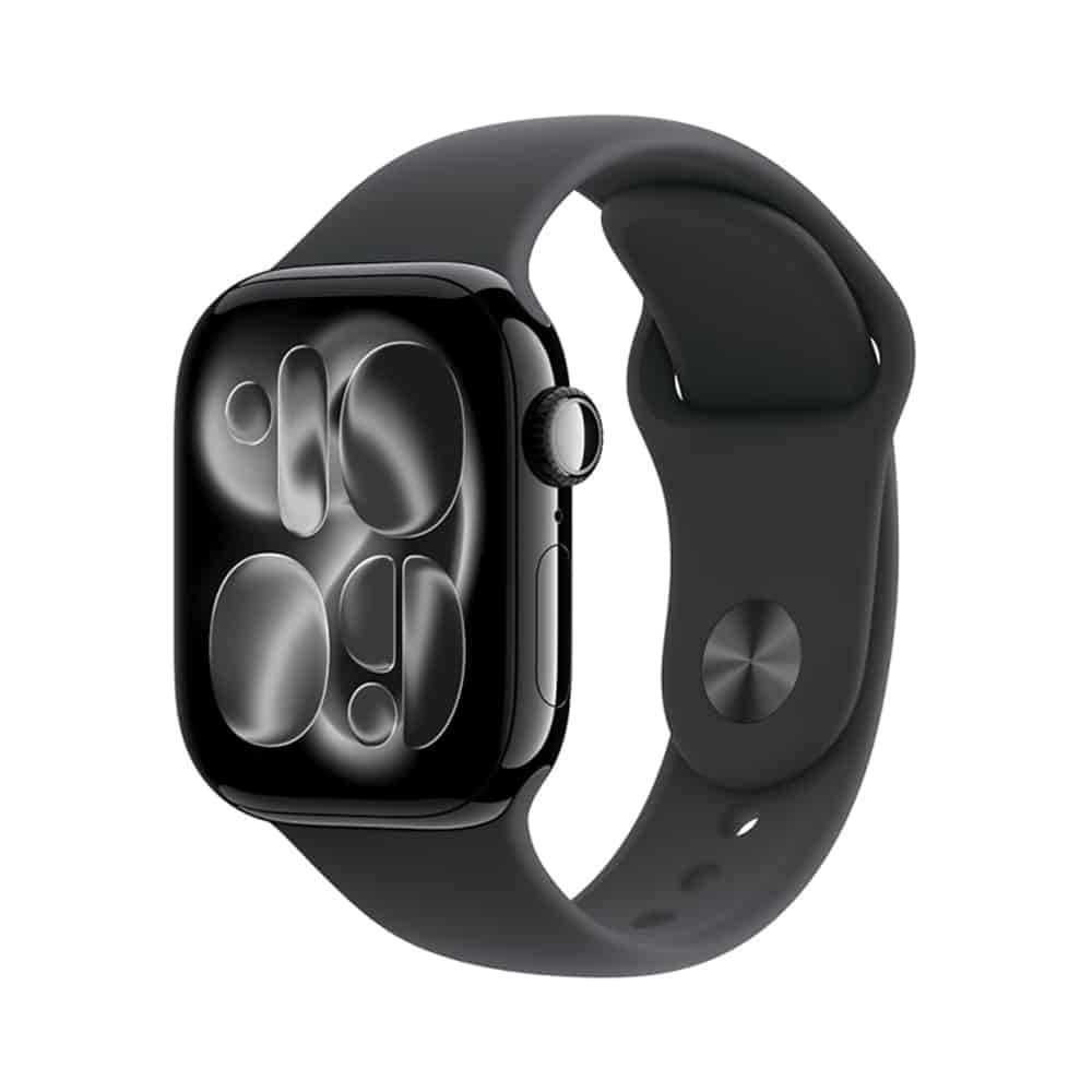 Apple Watch Series 11 GPS 42mm Jet Black Aluminium with Black Sport Band