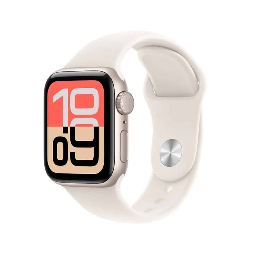 Apple Watch SE 3 GPS 40mm Starlight Aluminium with Starlight Sport Band