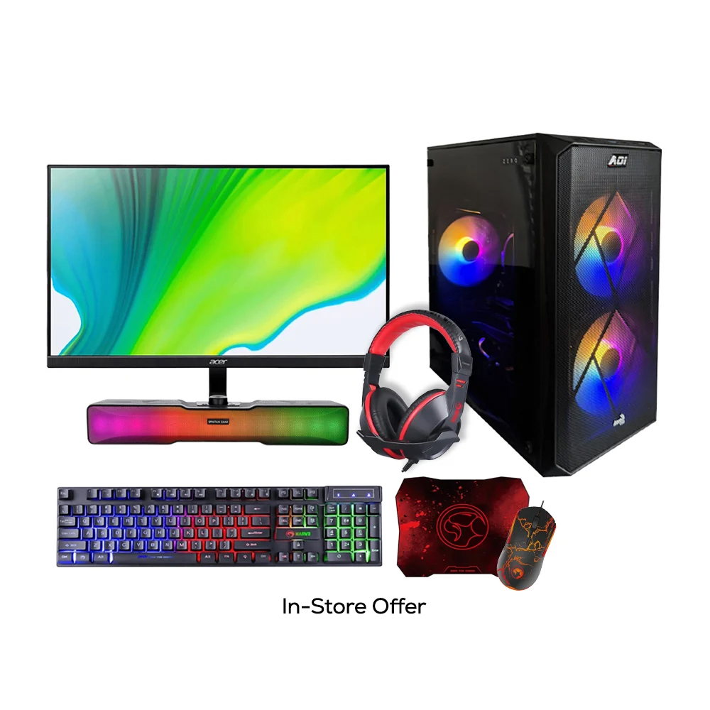 AOI Z3R0 G4 R4 - R5 | 16GB | 500GB SSD | RX 6600 | W11H