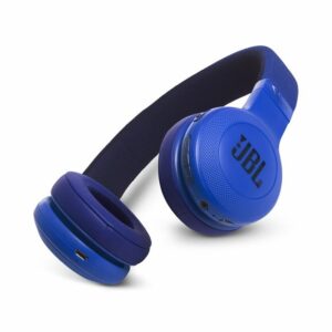 JBL E45BT Wireless On Ear Headphones Blue