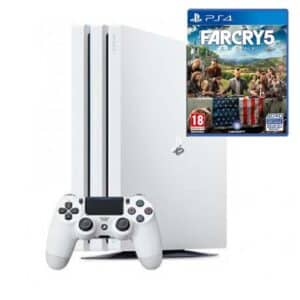 Sony Playstation 4 Pro 1TB White with Game