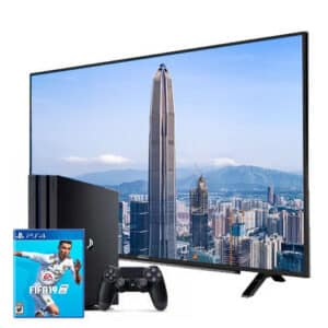 Sony Playstation 4 Pro 1TB with Game + Grundig 4K 55″ TV