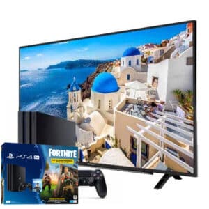 Sony Playstation 4 Pro 1TB Ps4 Fortnite Bundle + Grundig 4K 40″ TV