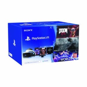 Ps4 VR Version 2 Skyrim+Doom Vfr+Vr Worlds Bundle